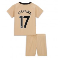 Chelsea Raheem Sterling #17 Fotballklær Tredjedraktsett Barn 2022-23 Kortermet (+ korte bukser)